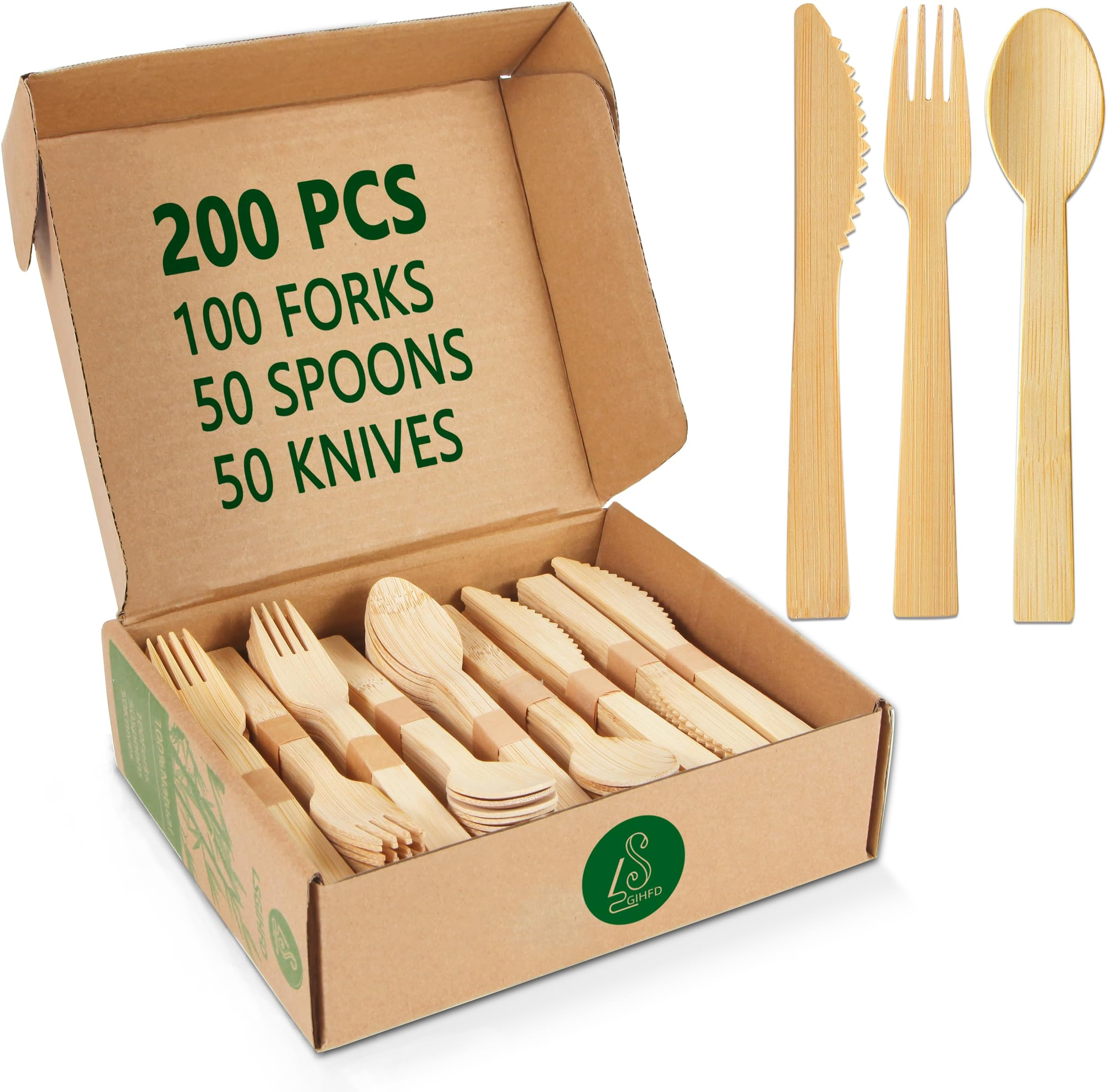Bamboo Cutlery Set